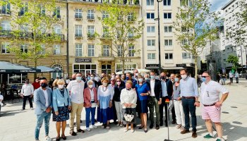 Inauguration place de paris