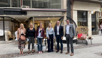 Pop-up store inauguration 