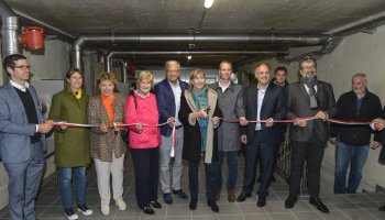 Inauguration réservoir d'eau Limpertsberg