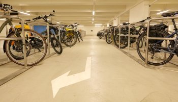 Parking Knuedler, services vélo