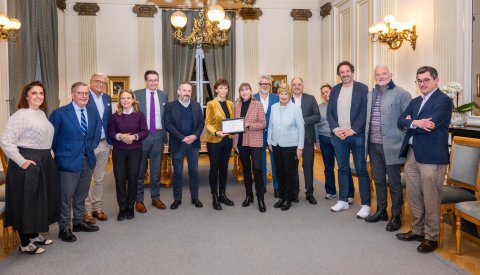 Image de la remise du prix