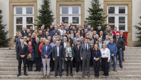Cérémonie de remise de diplômes aux retraités de la Ville de Luxembourg