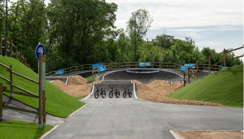 Aménagement d’une piste BMX au Bike Park Boy Konen