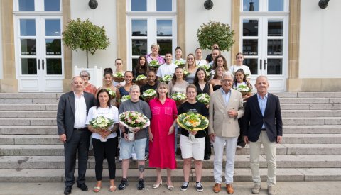 Accueil dames Racing