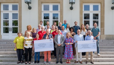Accueil des meilleurs coureurs de la Ville de l’ING Night Marathon Luxembourg 2026