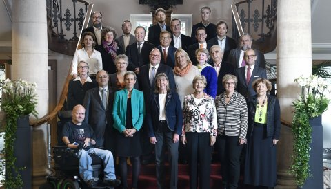 Les membres du conseil communal
