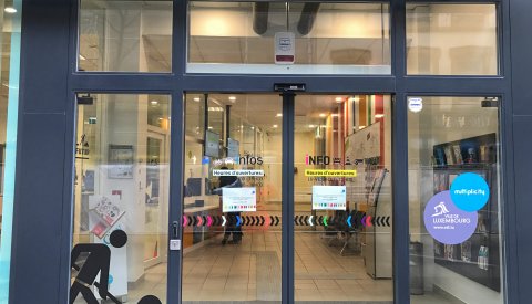 porte d'entrée de l'Info-Box