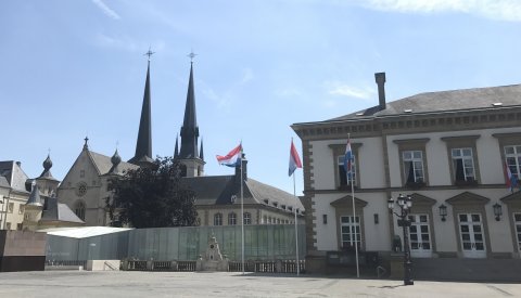 Bierger-Center sur la Place Guillaume II