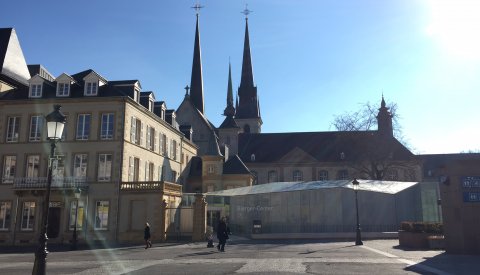 Bierger-Center sur la Place Guillaume II