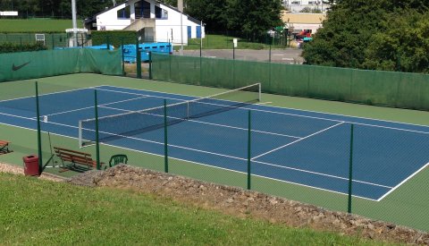 terrain de tennis synthétique à Gasperich