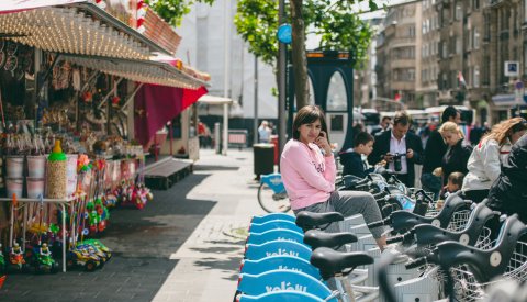 kermesse à la Gare, place de Paris