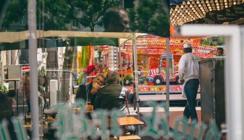 kermesse à la Gare, place de Paris