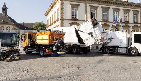 Véhicules du Service d'Hygiène