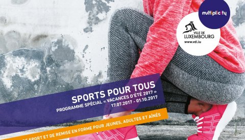 Visuel du programme Sports pour tous - programme spécial été