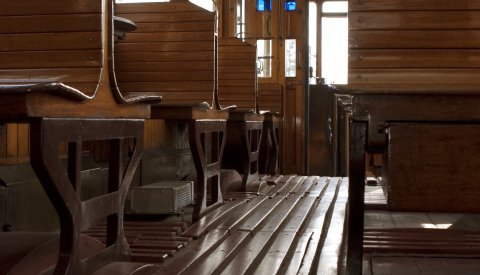 vieux tramway au musée des tramways