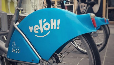 station de vélos en libre service