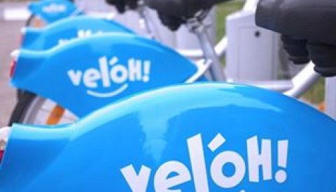 un vélo en libre service