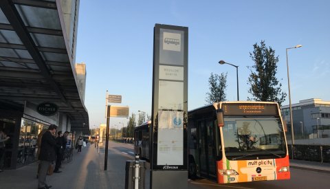 bus au P+R Bouillon