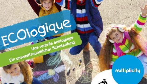 Illustration du cover de l'écologique avec le titre "une rentrée écologique"