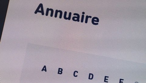 Annuaire interne Intranet