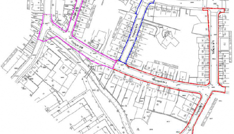 Travaux de réaménagement des rue des Ligures, de la Barrière, de Virton et de St. Gengoul