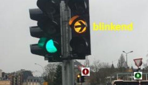 Ampelsteuerung Kreuzung „Rond-Point Schuman“