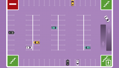 Parking Knuedler plan rénovation cage d'escalier