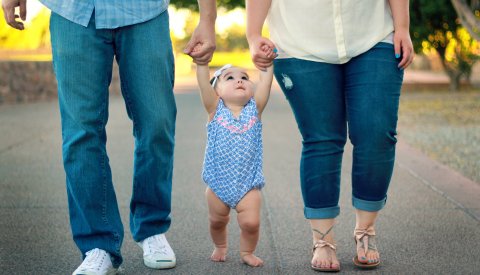 Service à temps partiel - parents -