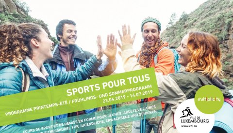 Sports pour tous programme printemps été 2019