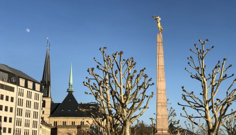 Illustration de la Place de la Constitution