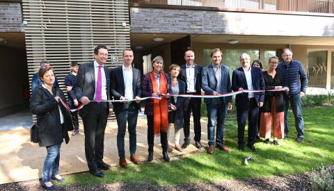 Inauguration des logements sociaux et intergénérationels dans la rue de Mühlenbach le 18 octobre 2019