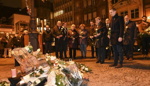 Collège échevinal - Place Guillaume II (25 novembre 2019)