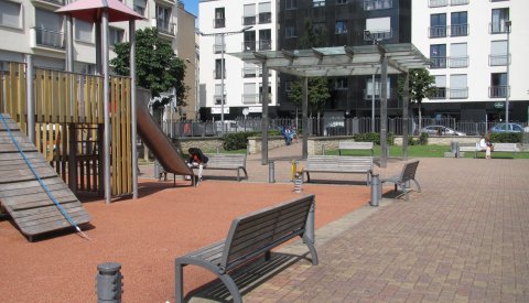 Illustration de la place de strasbourg avant l'agrandissement
