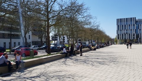 Illustration de la place thorn
