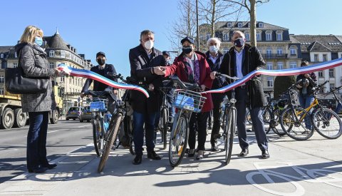 inauguration piste cyclable