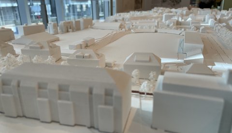 Maquette Wunnquartier Stade