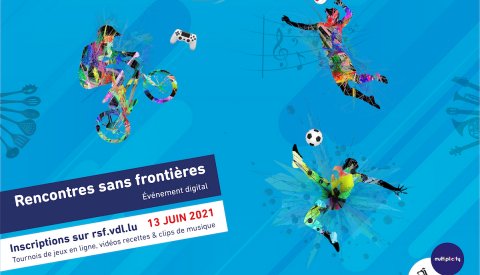Affiche Rencontres sans frontières 2021