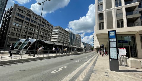 Royal Hamilius - Gare routière