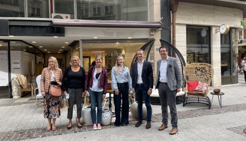 Pop-up store inauguration