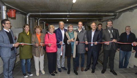 Inauguration réservoir d'eau Limpertsberg