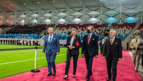 Stade de Luxembourg Inauguration