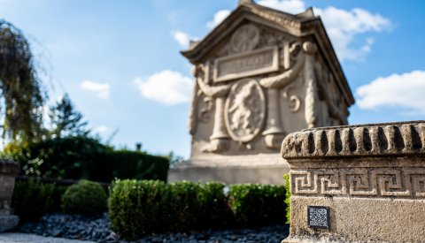 Monument funéraire QR Code