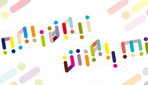Une illustration de notes de musique