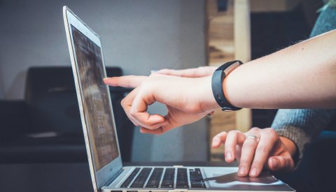 Teamwork, computer, bureau