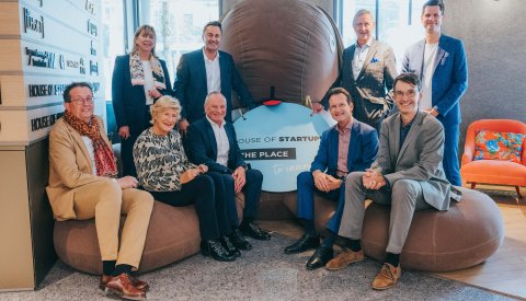 Visite House of Startups - Xavier Bettel 