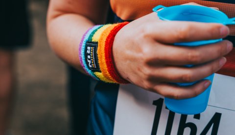 Image de coureurs lors du Pride Run 2023