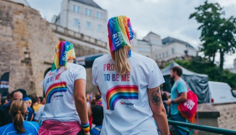 Image de coureurs lors du Pride Run 2023