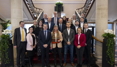 Photo de la délégation