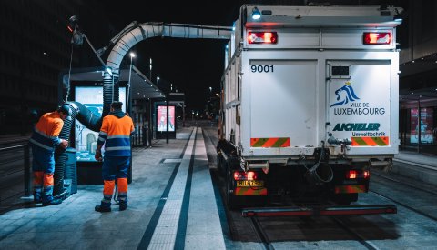 Camion Service Hygiène