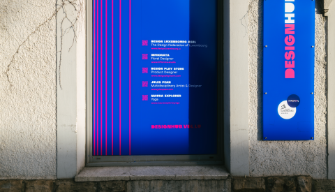 Image de la façade du Design Hub